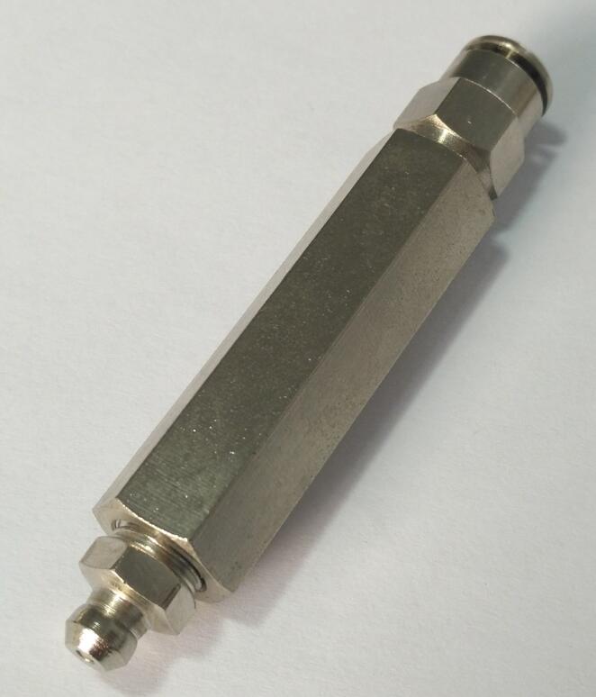 混凝土搅拌站用三件套油嘴 AHPC06-1/8-L50MM